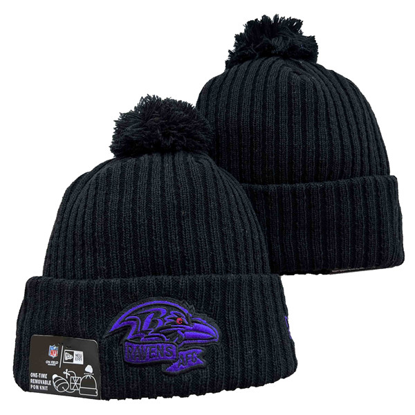 Baltimore Ravens Knit Hats 085